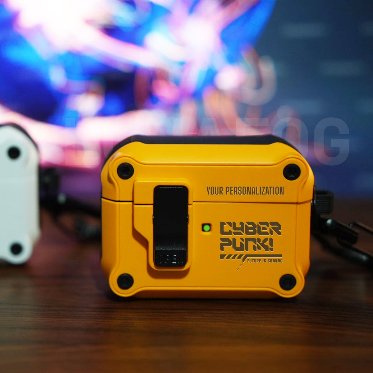 Personalized Cyberpunk AirPods Case image