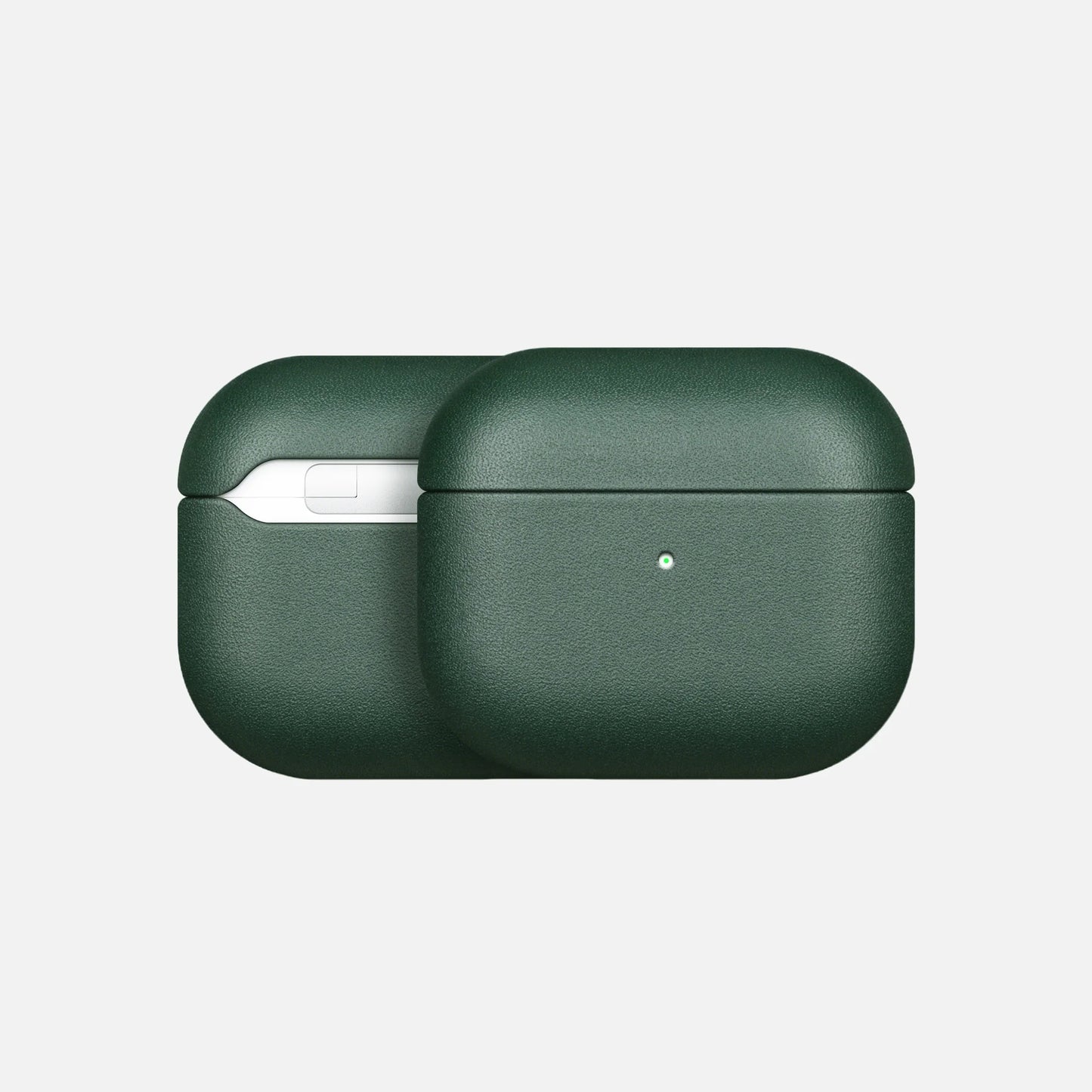 Forest Green Leather AirPods Pro 3 Case image 1