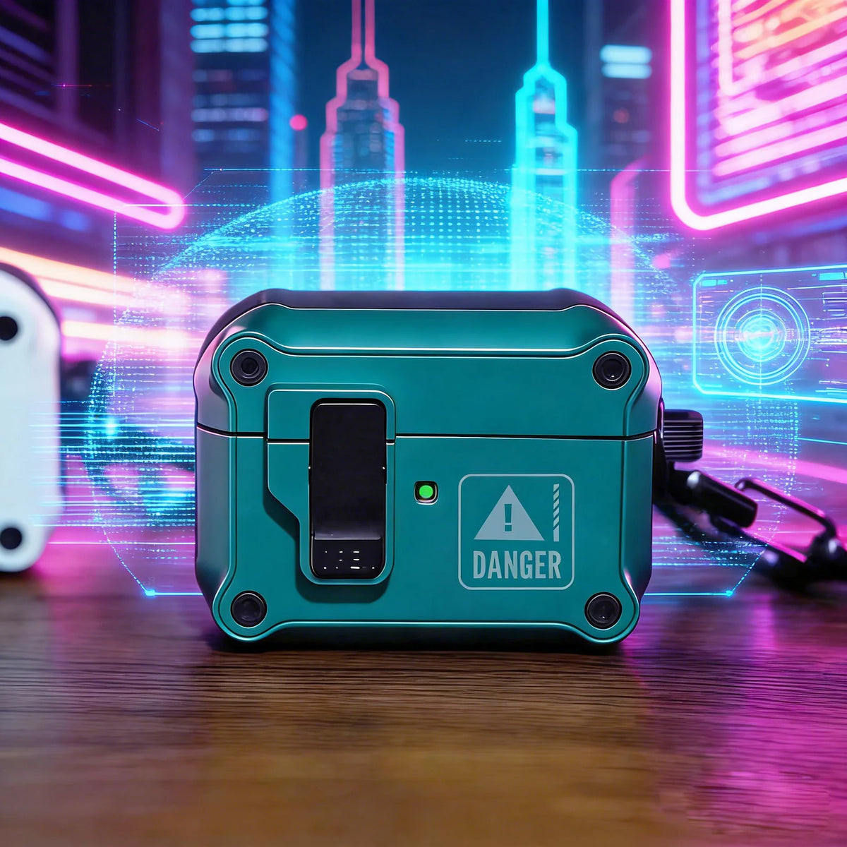 Personalized Cyberpunk AirPods Case image 5