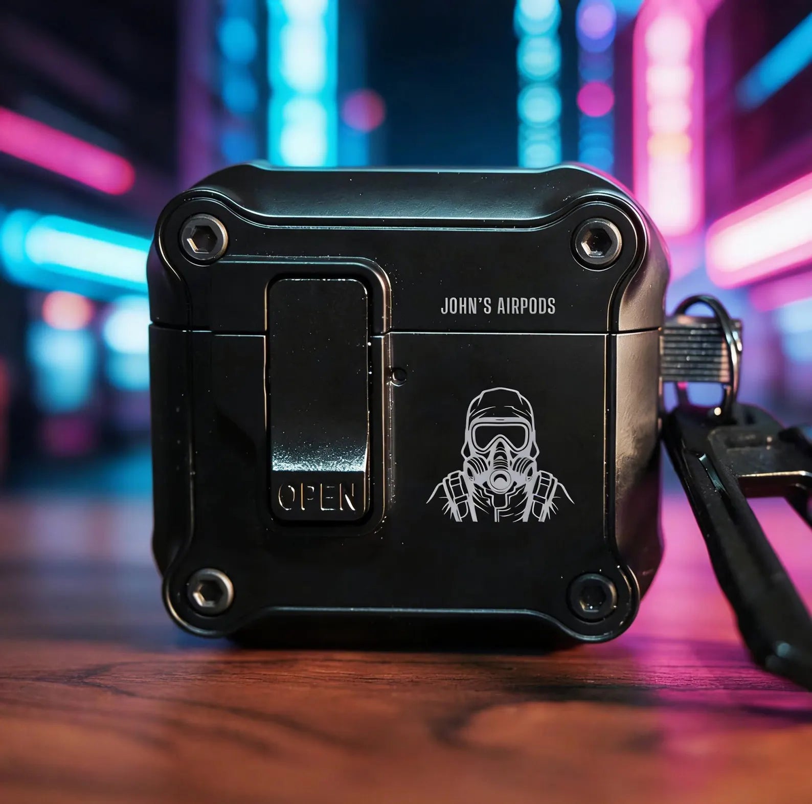 Personalized Cyberpunk AirPods Case image