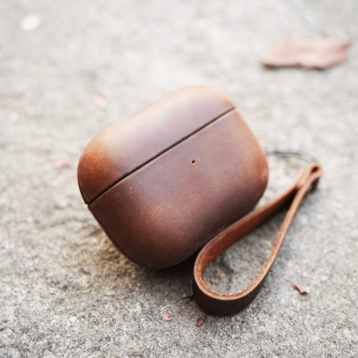Personalized AirPods Pro 3 / Pro 2 & AirPods 4 Genuine Leather Case - Rugged, Engraved & Vintage image 7