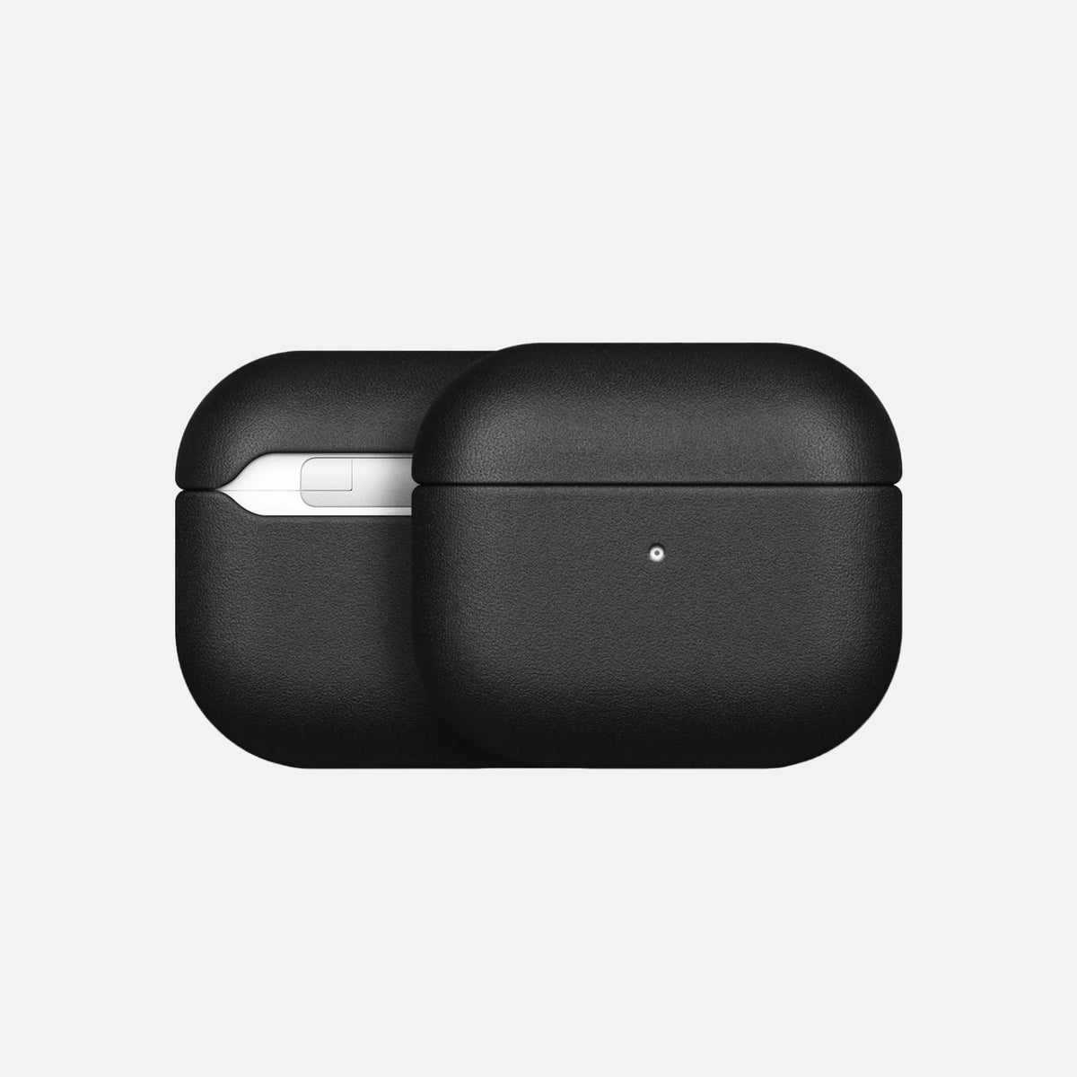 Black Luxury Genuine Leather AirPods Pro 3/2 & AirPods 4 Case image 2