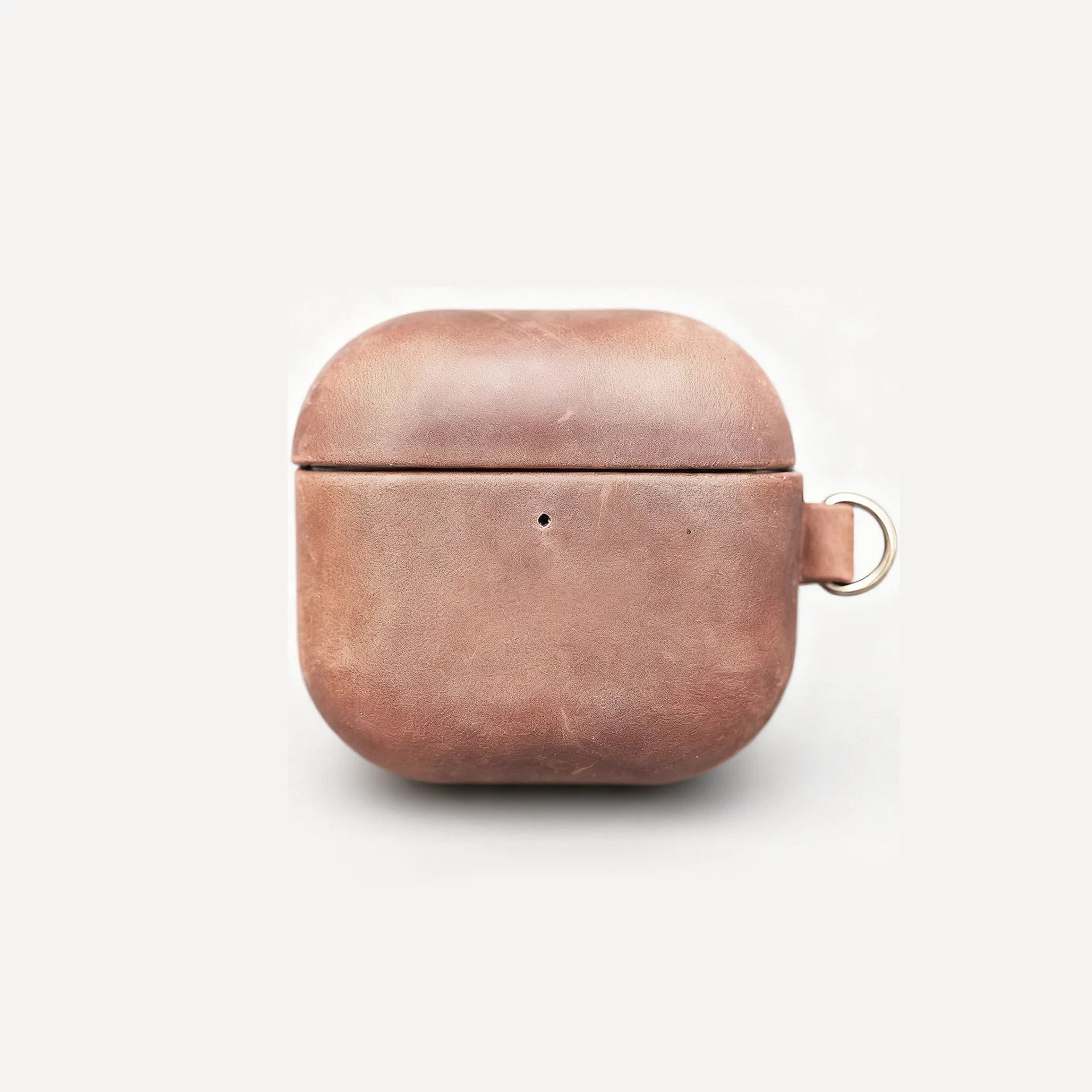 Personalized AirPods Pro 3 / Pro 2 & AirPods 4 Genuine Leather Case - Rugged, Engraved & Vintage - AirPods 4 image