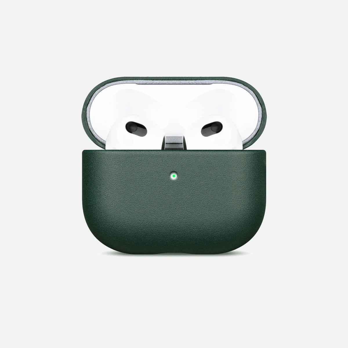 Forest Green Leather AirPods Pro 3 Case image 2