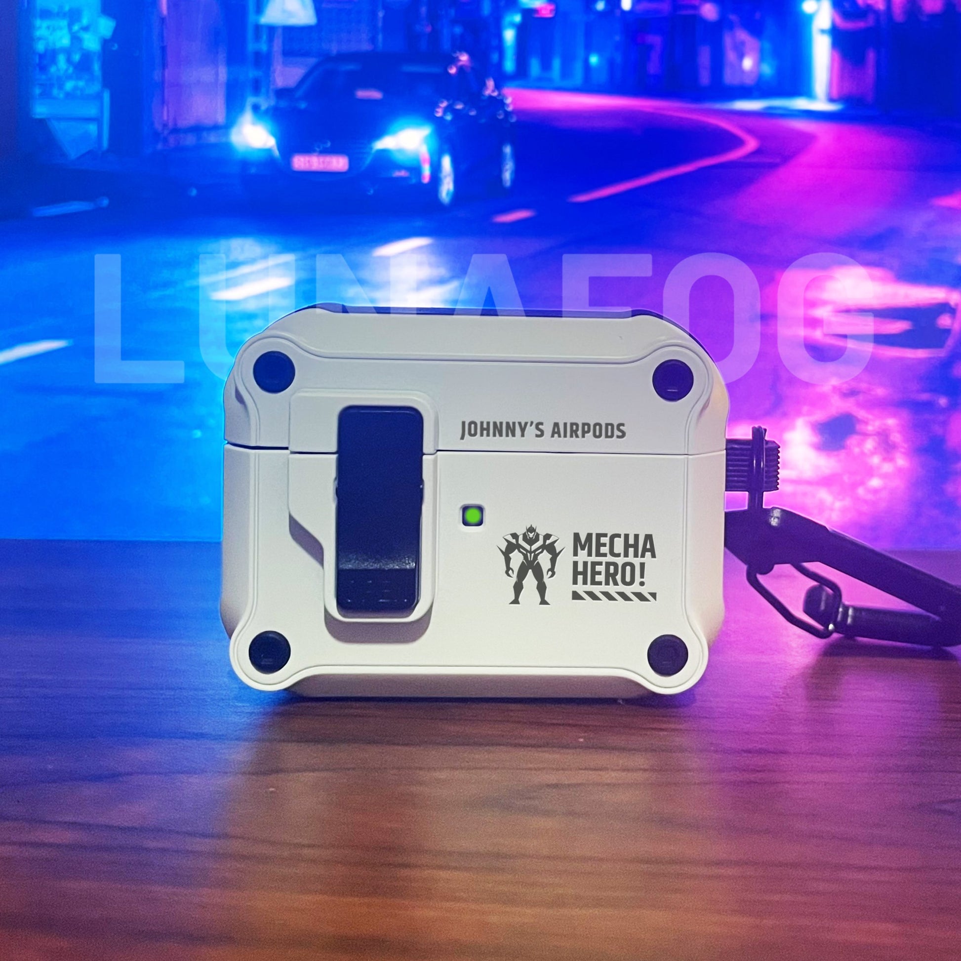 Personalized Cyberpunk AirPods Case image 8