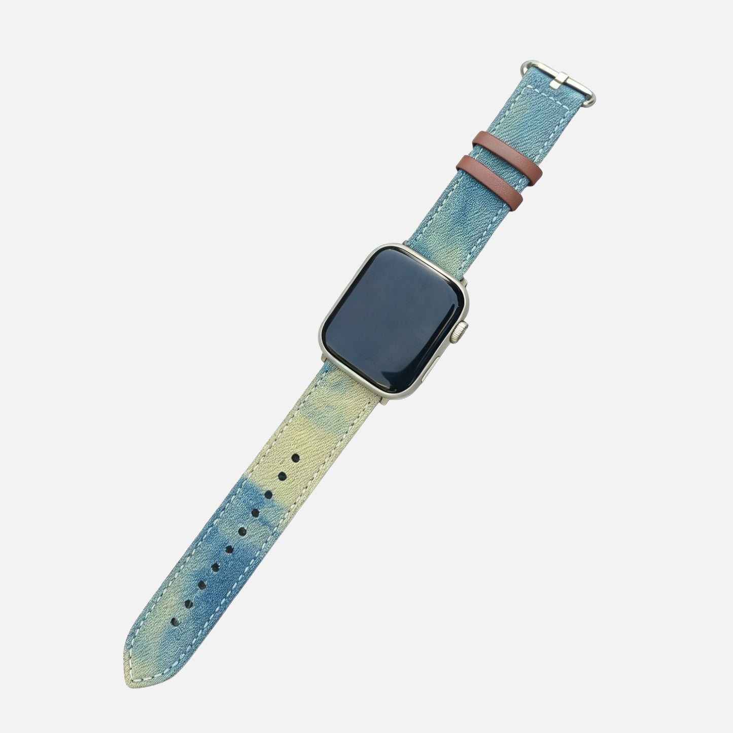 Personalized Denim Casual Apple Watch Band image 0